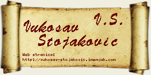 Vukosav Stojaković vizit kartica